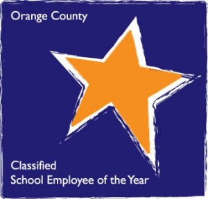 Orange County Classified Employee of the Year logo