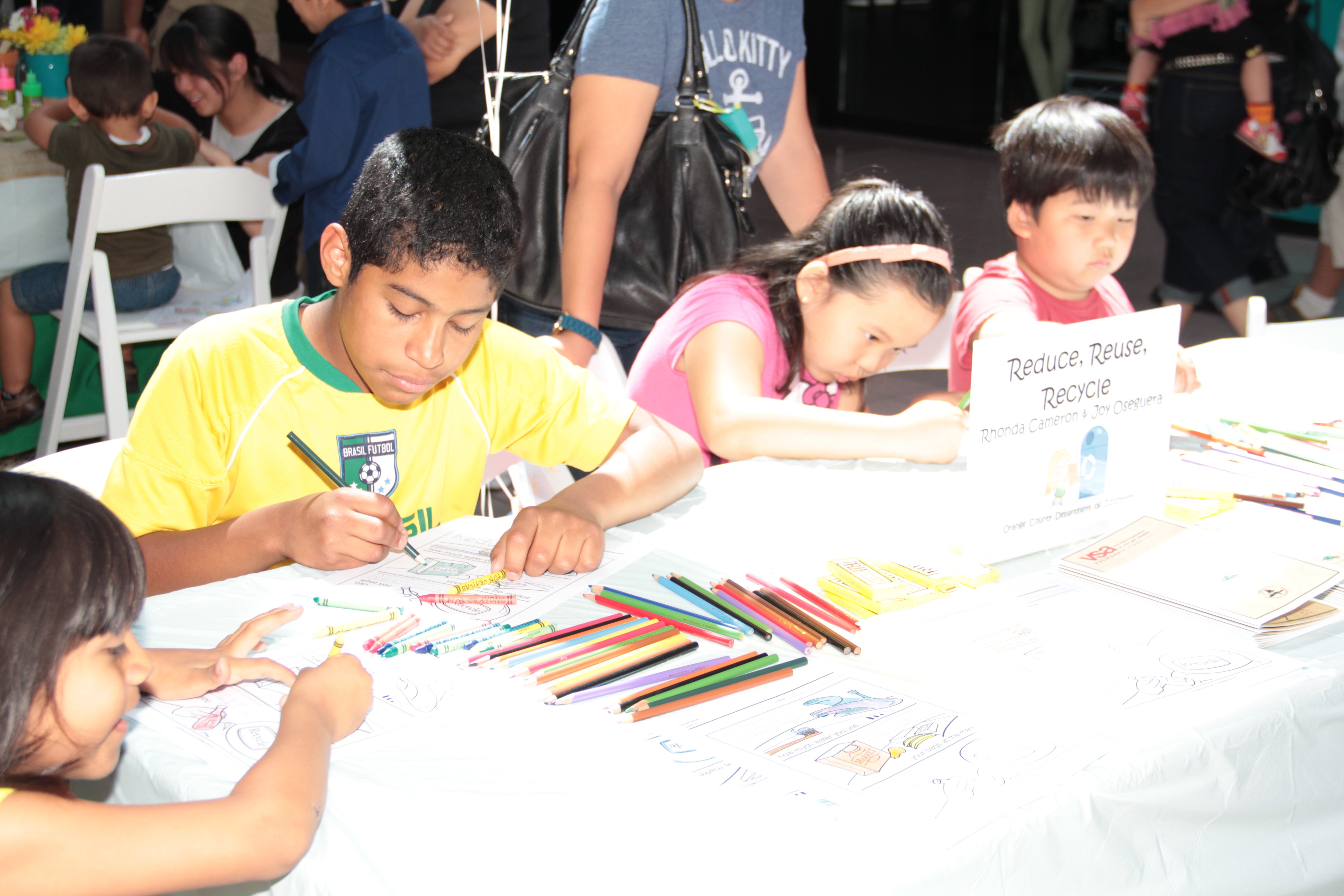 Students participate in VSA festival activities