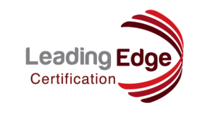 Leading Edge Certification logo red