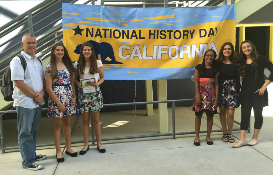 Student participants in National History Day
