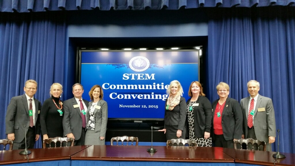 Attendees of the STEM Communities Convening event