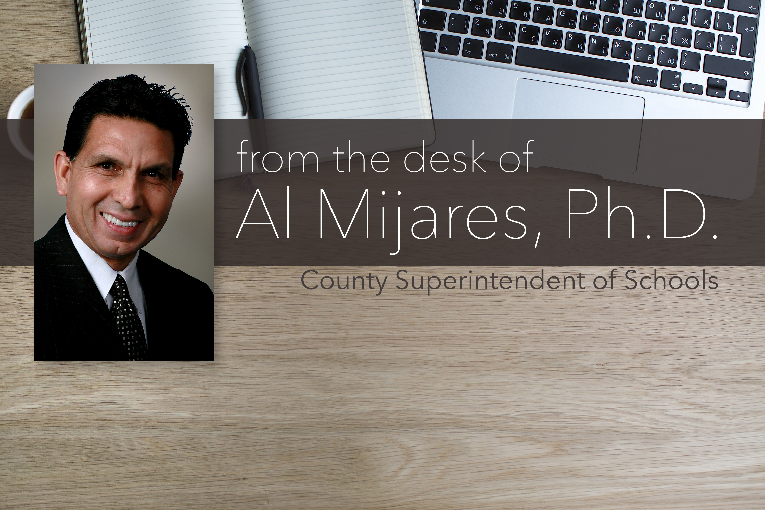 An image of Orange County Superintendent Al Mijares