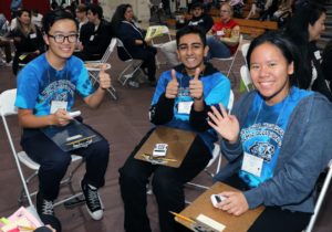 Students at the Academic Decathlon