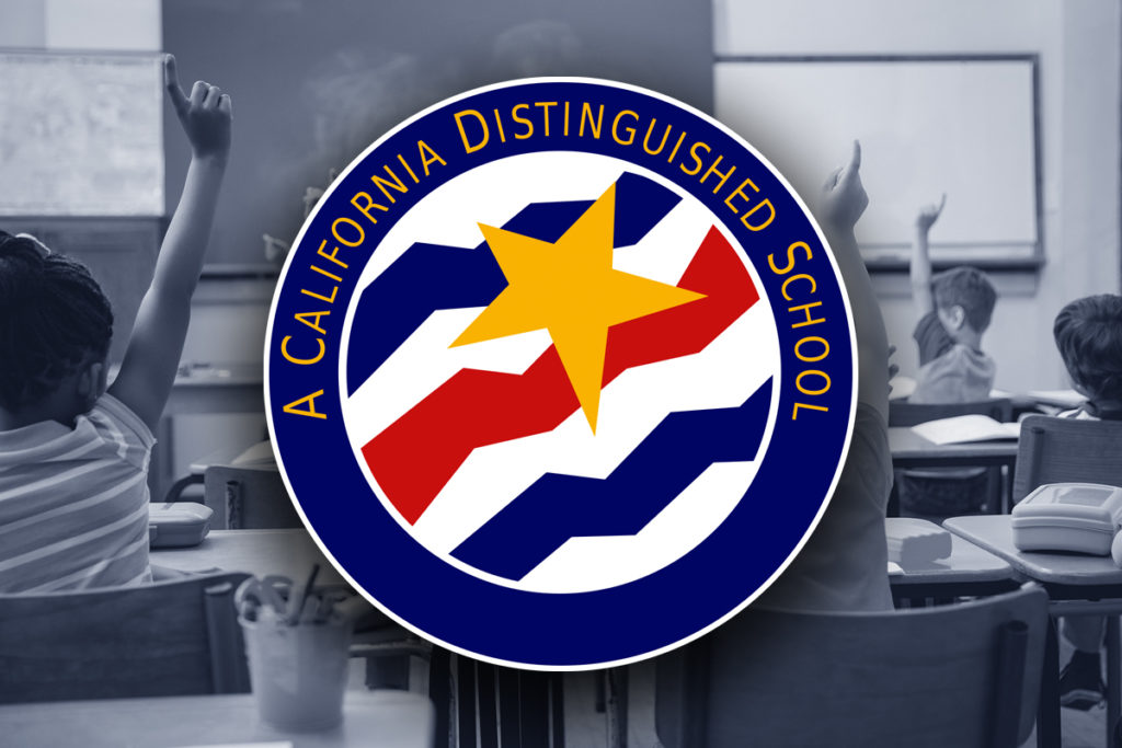 A California Distinguished School logo