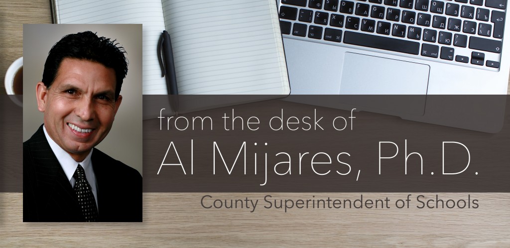 An image of Orange County Superintendent Al Mijares