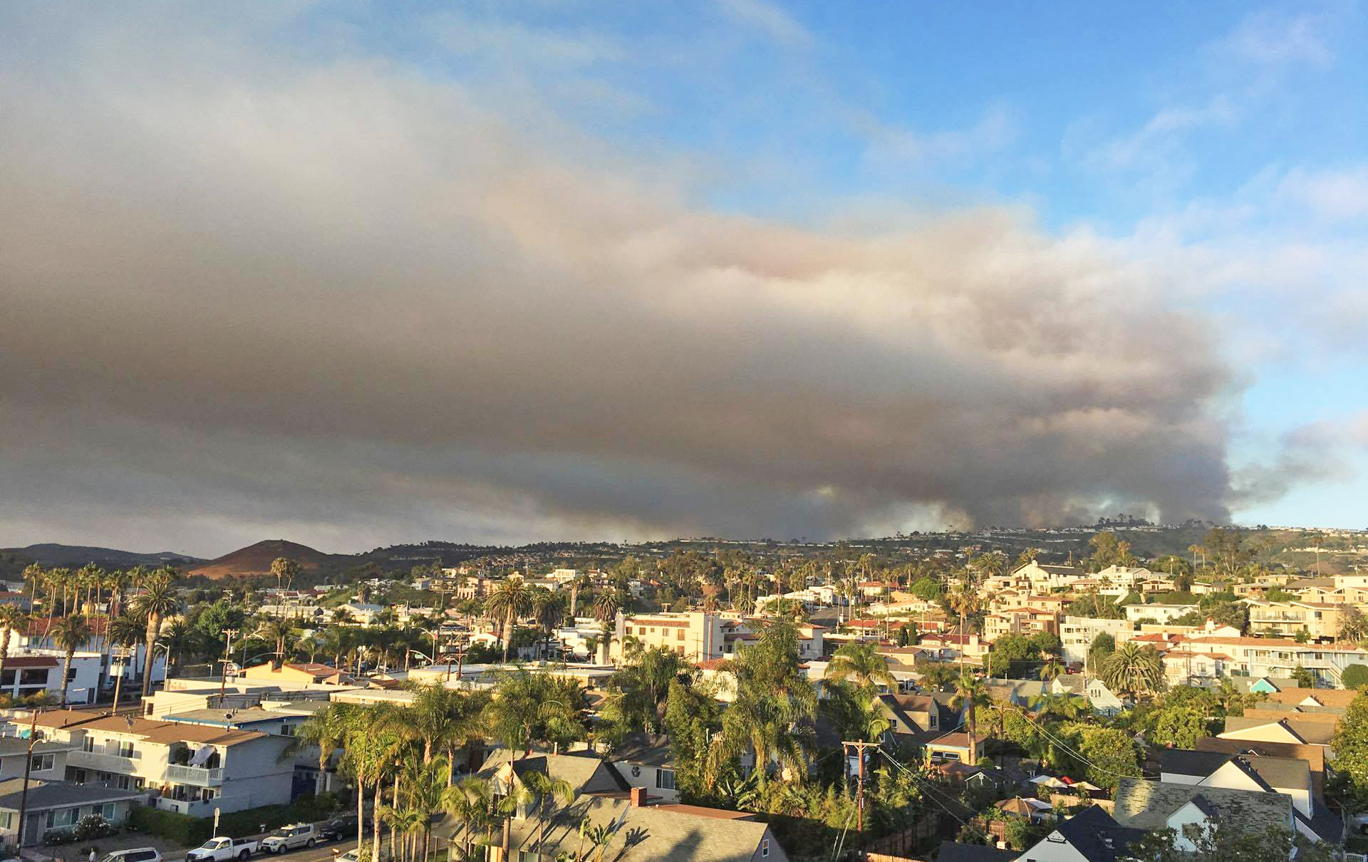 Smoke over Orange County