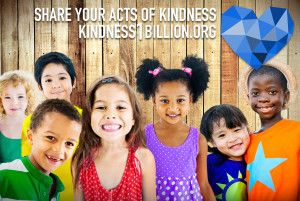 #kindness1billion title card