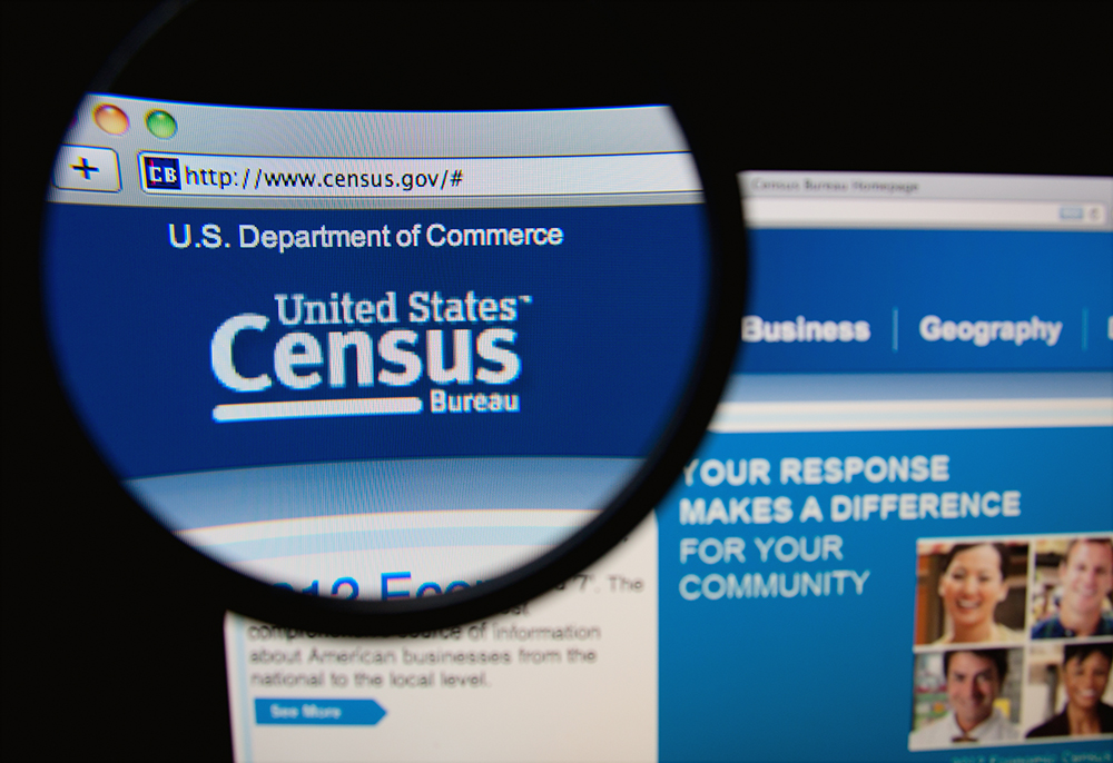 United Stated Census Bureau website