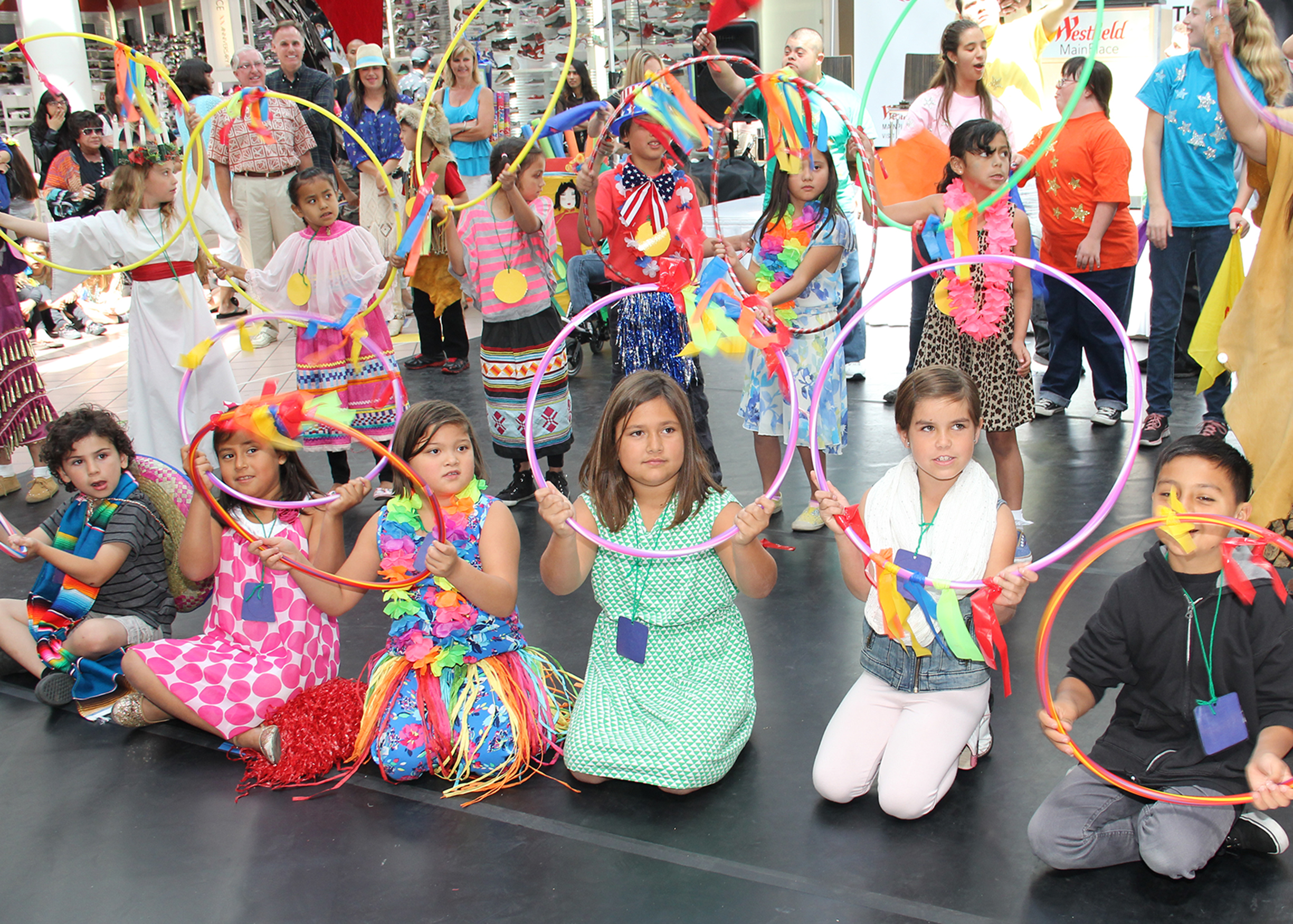 An image of children from the VSA Festival