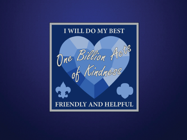 kindness patch for scouts