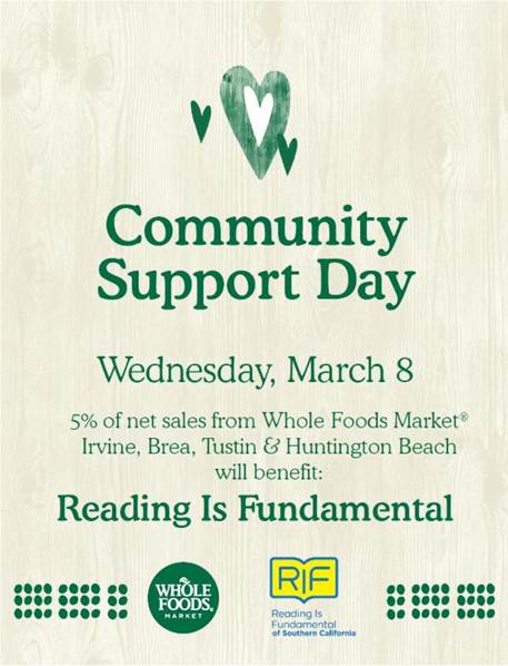 Community Support Day flier