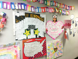 Kindness posters at Fisler Elementary School