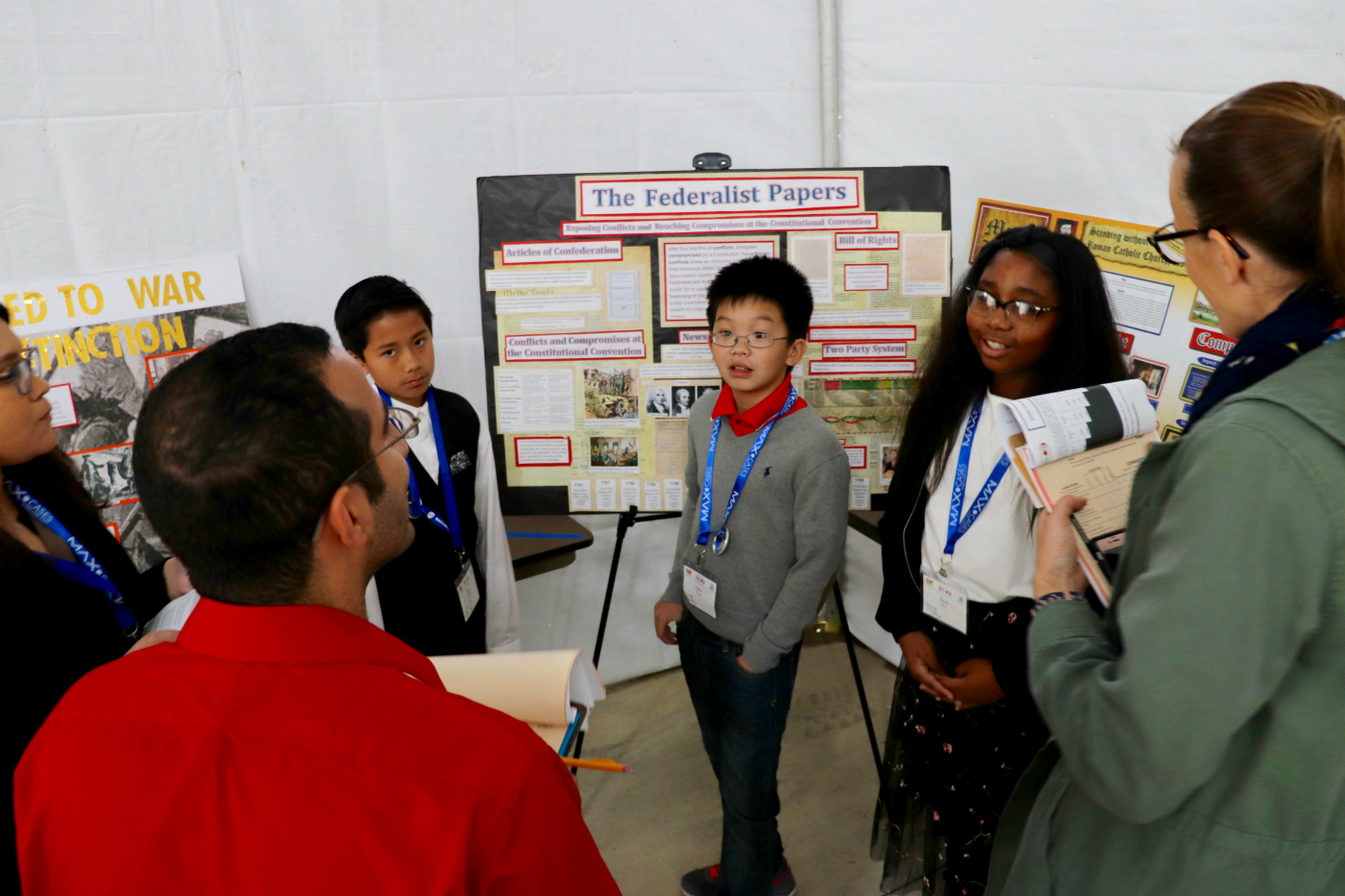 Students showcase their National History Day project