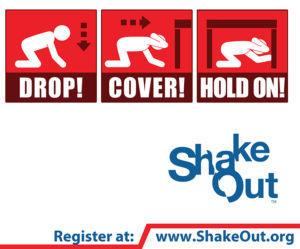 California shakeout logo