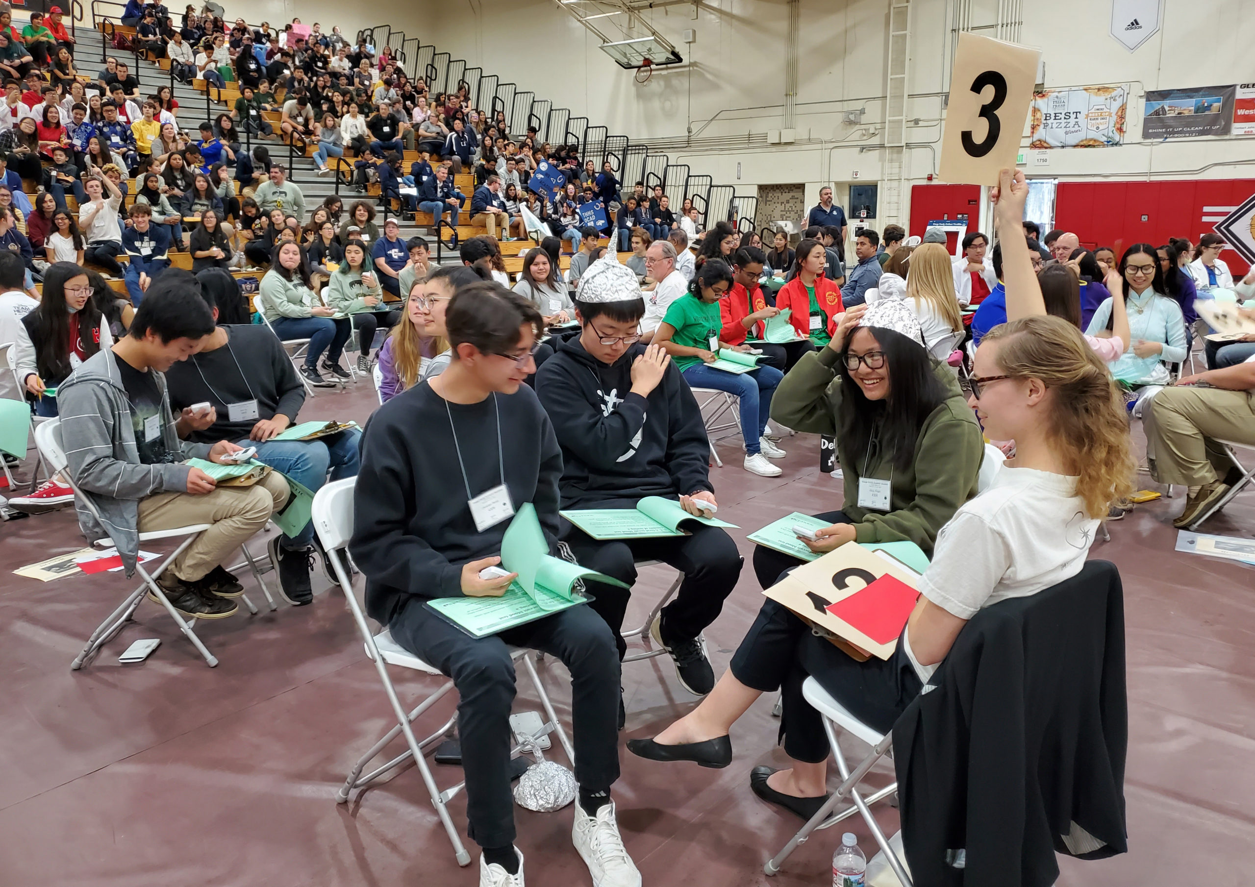 Students compete in academic challenge