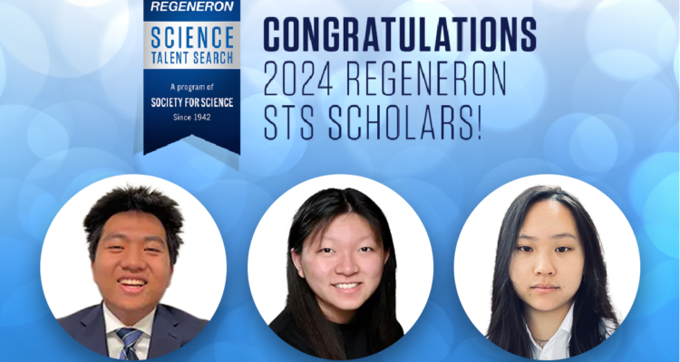 2024 Regeneron Science Talent Search Scholars Banner