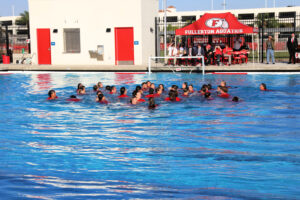 Fullerton Union High School makes a splash with aquatic center debut