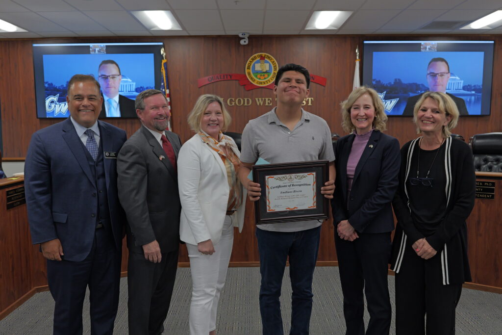 Connections student Emiliano’s artwork placed third place in the annual contest.