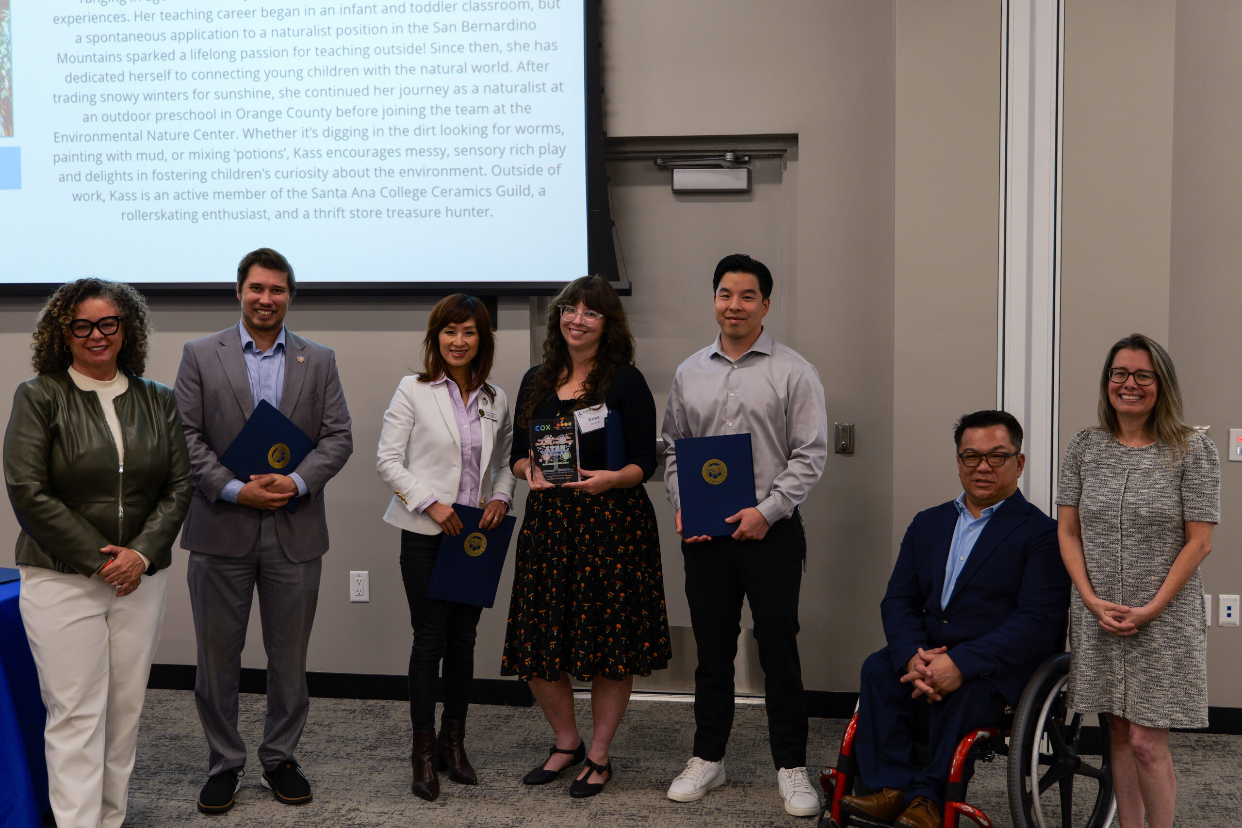 Kassondra DeBoer is recognized as the Outstanding Early Childhood Educator.