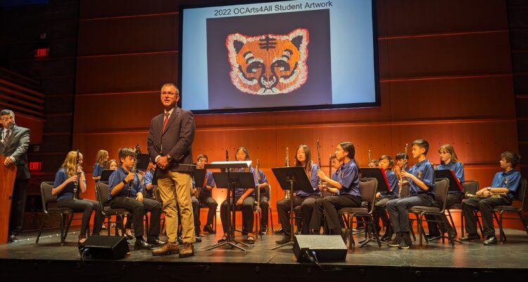 Golden Elementary students perform at the 2023 OCMAA Awards Ceremony on Feb. 8.
