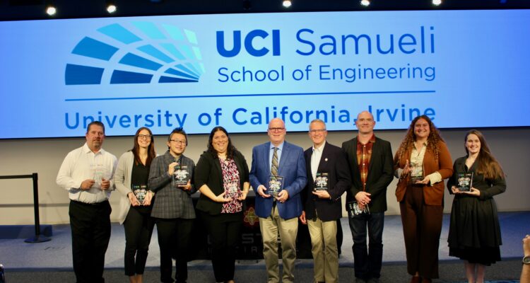 group photo of Outstanding STEM educators