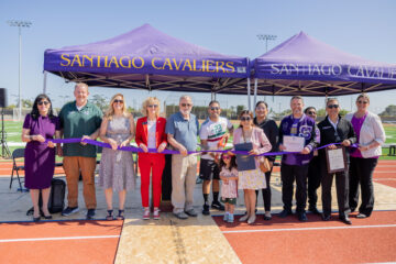 Santiago High School unveils new state-of-the-art athletic facility.