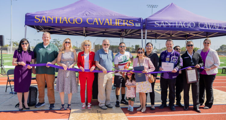Santiago High School unveils new state-of-the-art athletic facility.