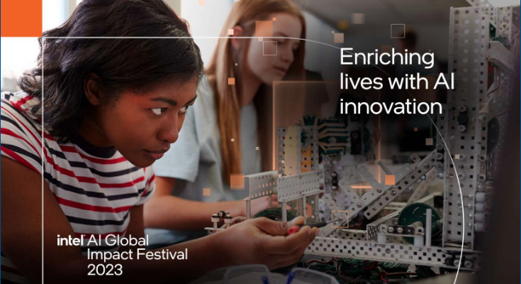 Intel AI Global Impact Festival 2023 graphic