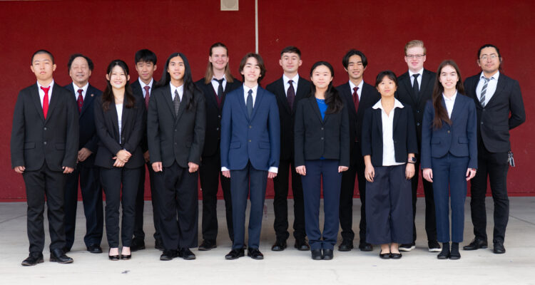 Woodbridge High School Academic Decathlon team