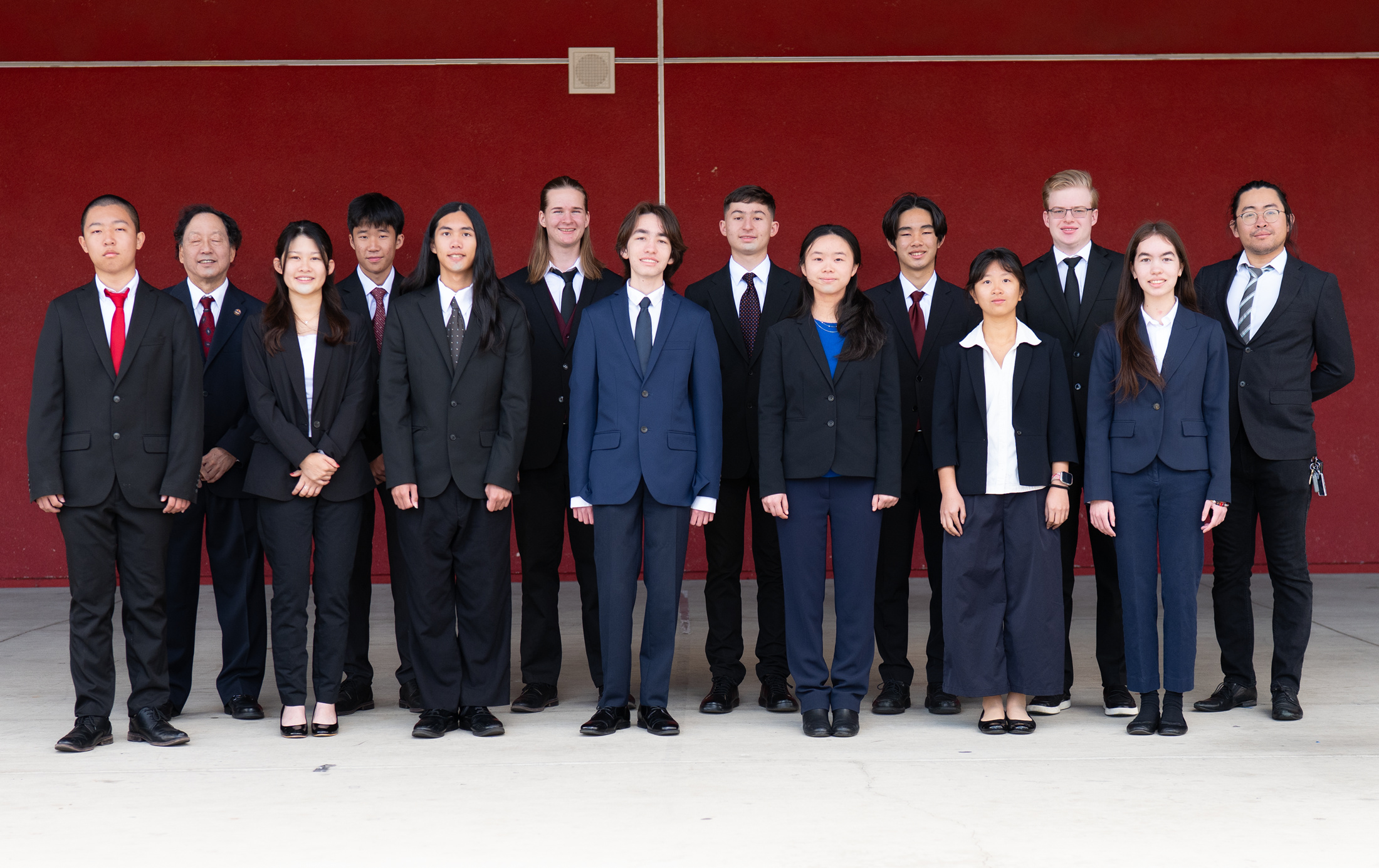 Woodbridge High School Academic Decathlon team