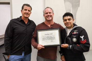 Laguna Beach USD teacher receives award from US Navy