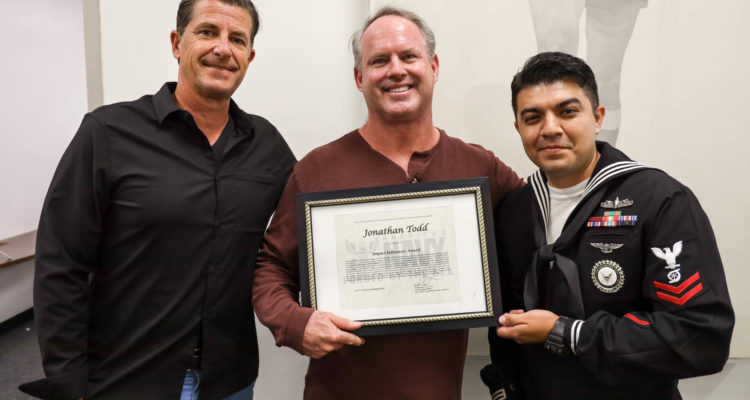 Laguna Beach USD teacher receives award from US Navy