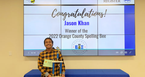 Spelling bee champion