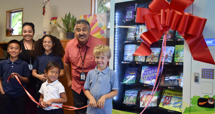 Buena Park book vending machine