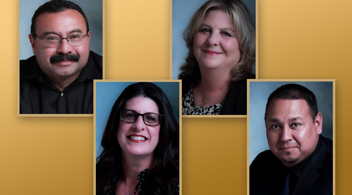 Four classified employees