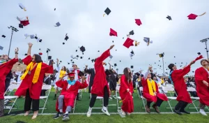 San Clemente High School Graduates at Thalassa Stadium in San Clemente (Photo by Mark Rightmire, Orange County Register/SCNG Photographer)