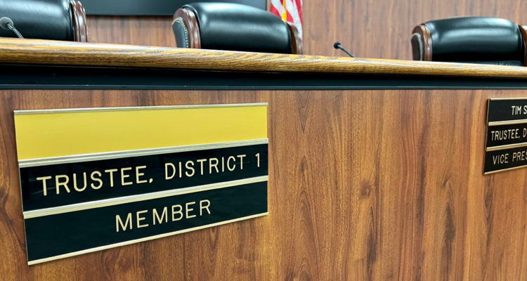 OC Board of Education dais