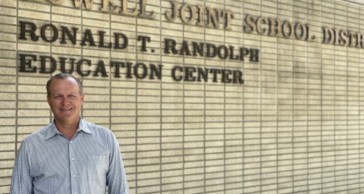 Lowell Joint School District Supt. Jim Coombs