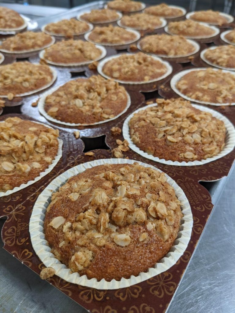 SAUSD Kitchen oat muffins