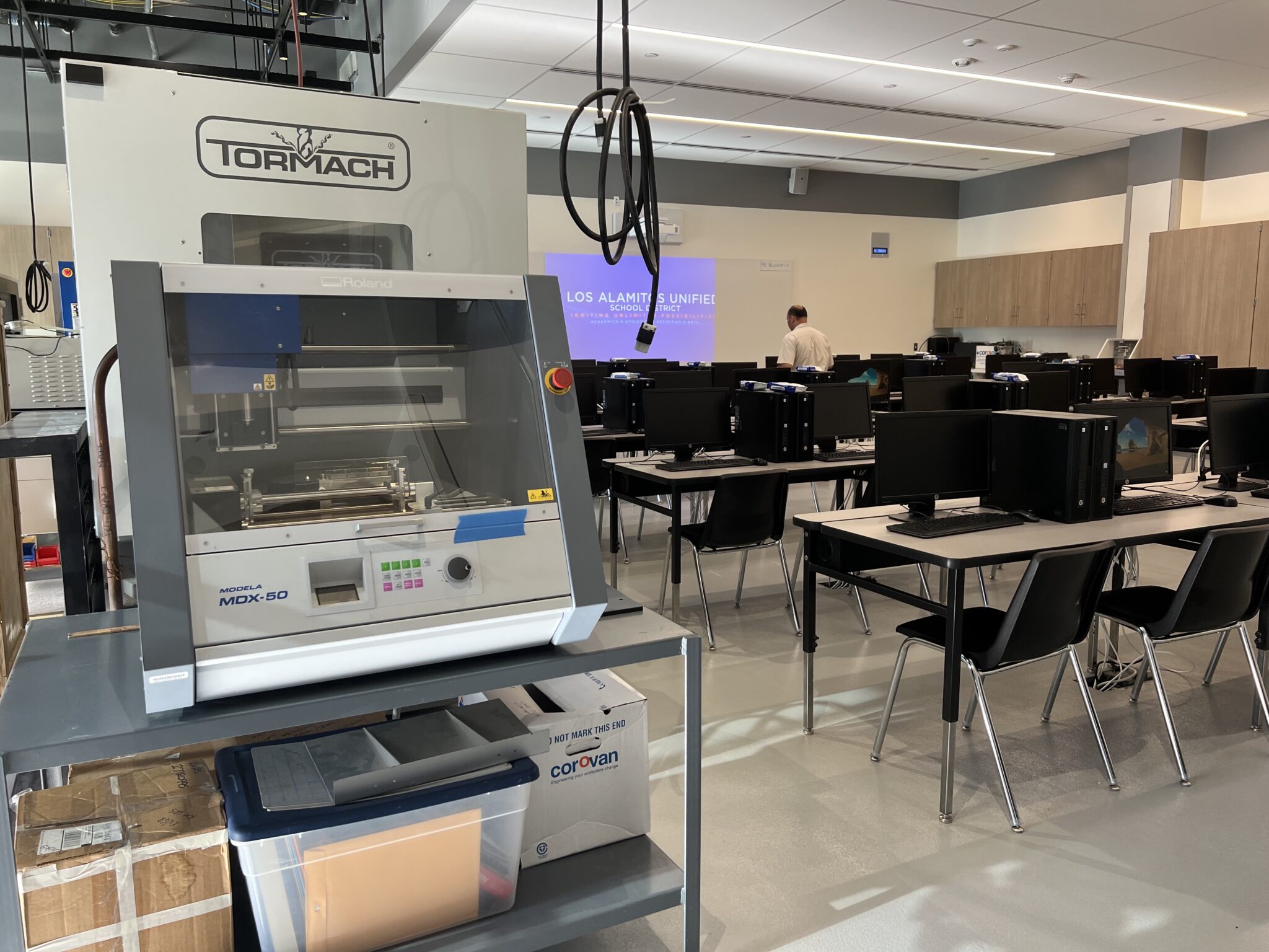 VIDEO Los Alamitos Unified School District unveils new threestory