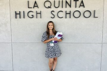 La Quinta High School Music Teacher Darlene Machacon