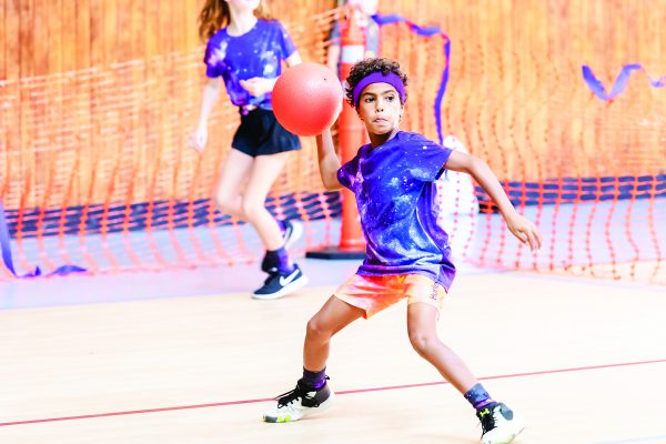 Laguna Beach Unified student competes in an annual dodgeball tournament to raise money for his school.