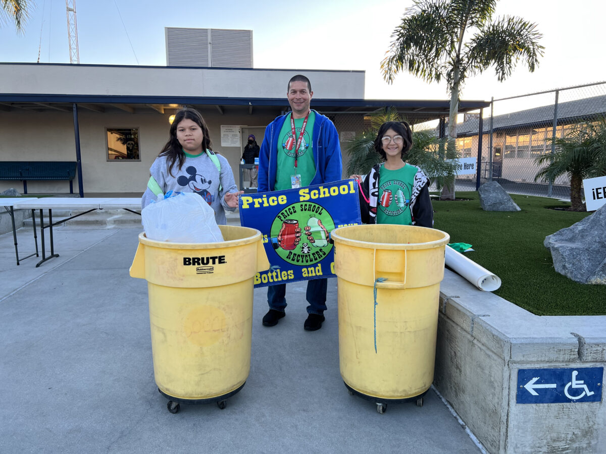VIDEO: Price Elementary students celebrate America Recycles Day with