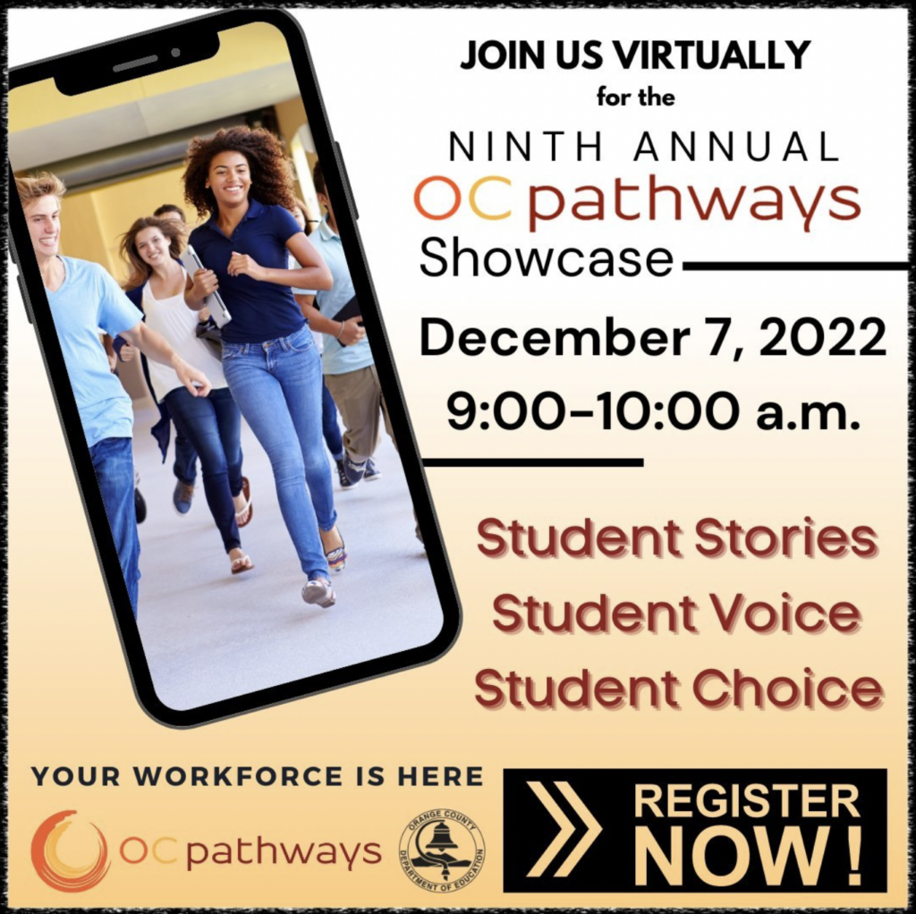 OC Pathways Showcase flyer