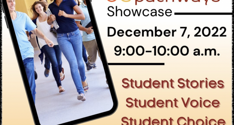 OC Pathways Showcase flyer