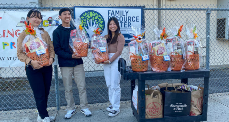 Valencia High Helping Hands Donation