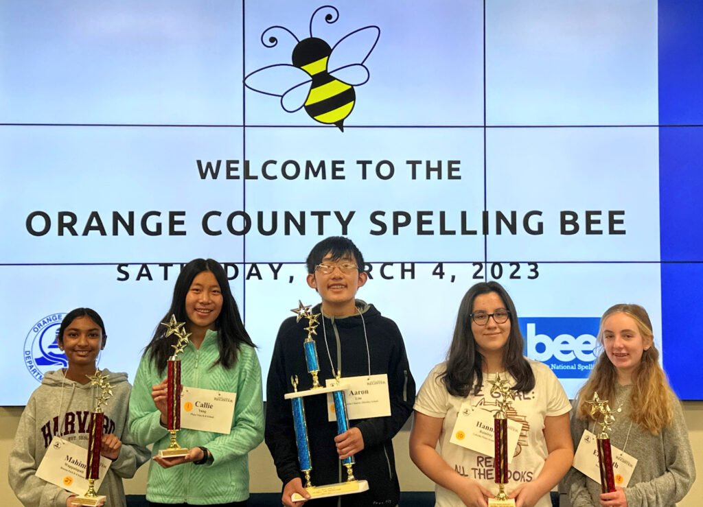 OC Spelling Bee winners