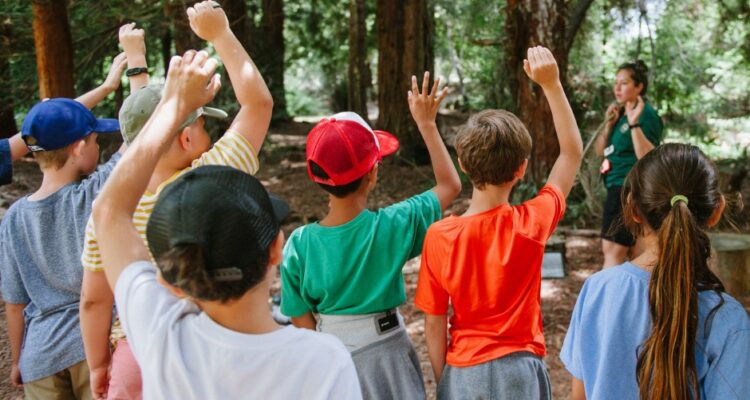 Inside the Outdoors students