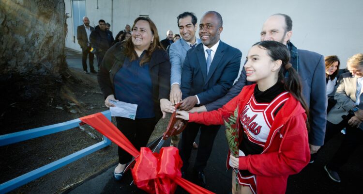 FSD Nicolas Community Center ribbon-cutting event