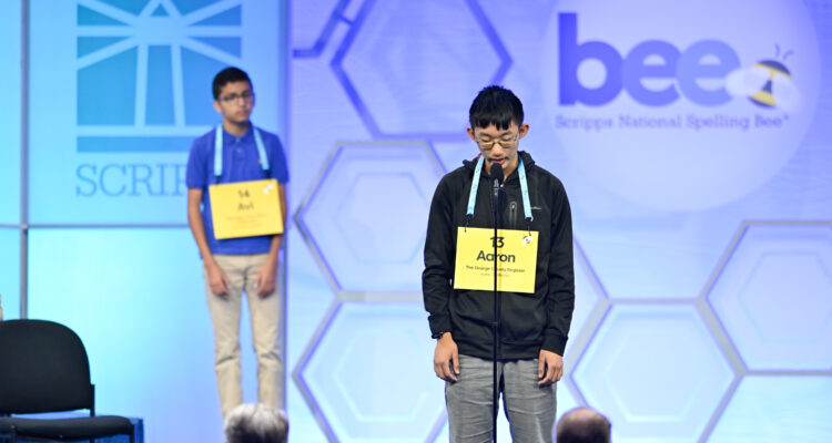 2023 Scripps National Spelling Bee Aaron Lim
